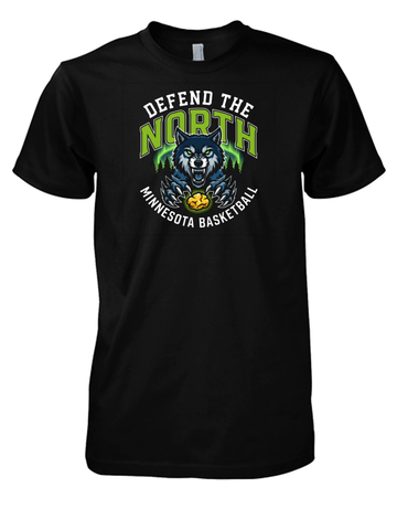 Minnesota Playoff Basketball Fan T-Shirt - Twin Cities Hoops Pride Tee - Timberwolves Support Shirt