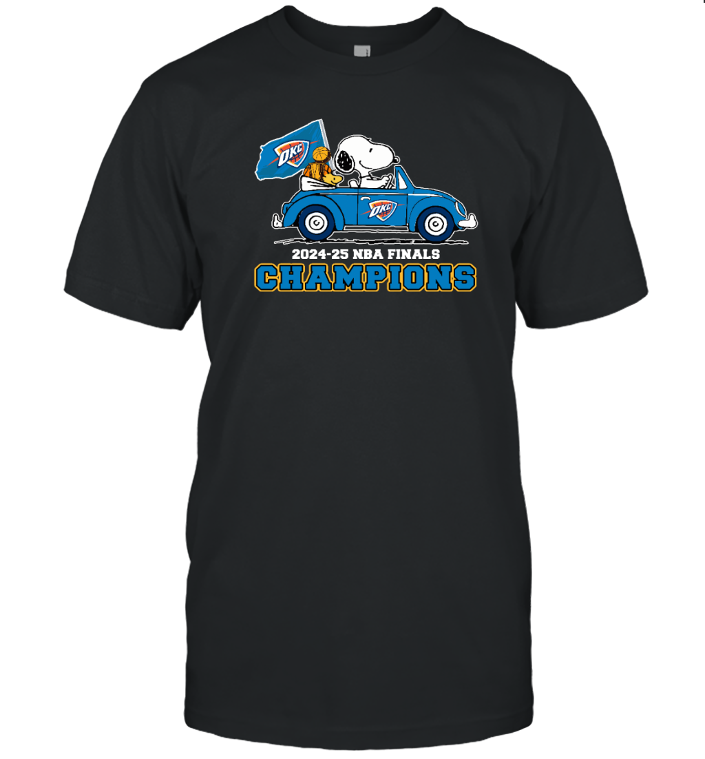 OKC 2025 NBA Finals Champions T-Shirt for Fans