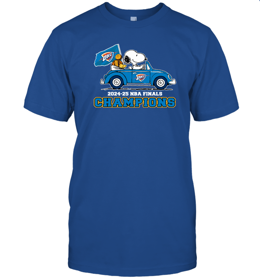 OKC 2025 NBA Finals Champions T-Shirt for Fans