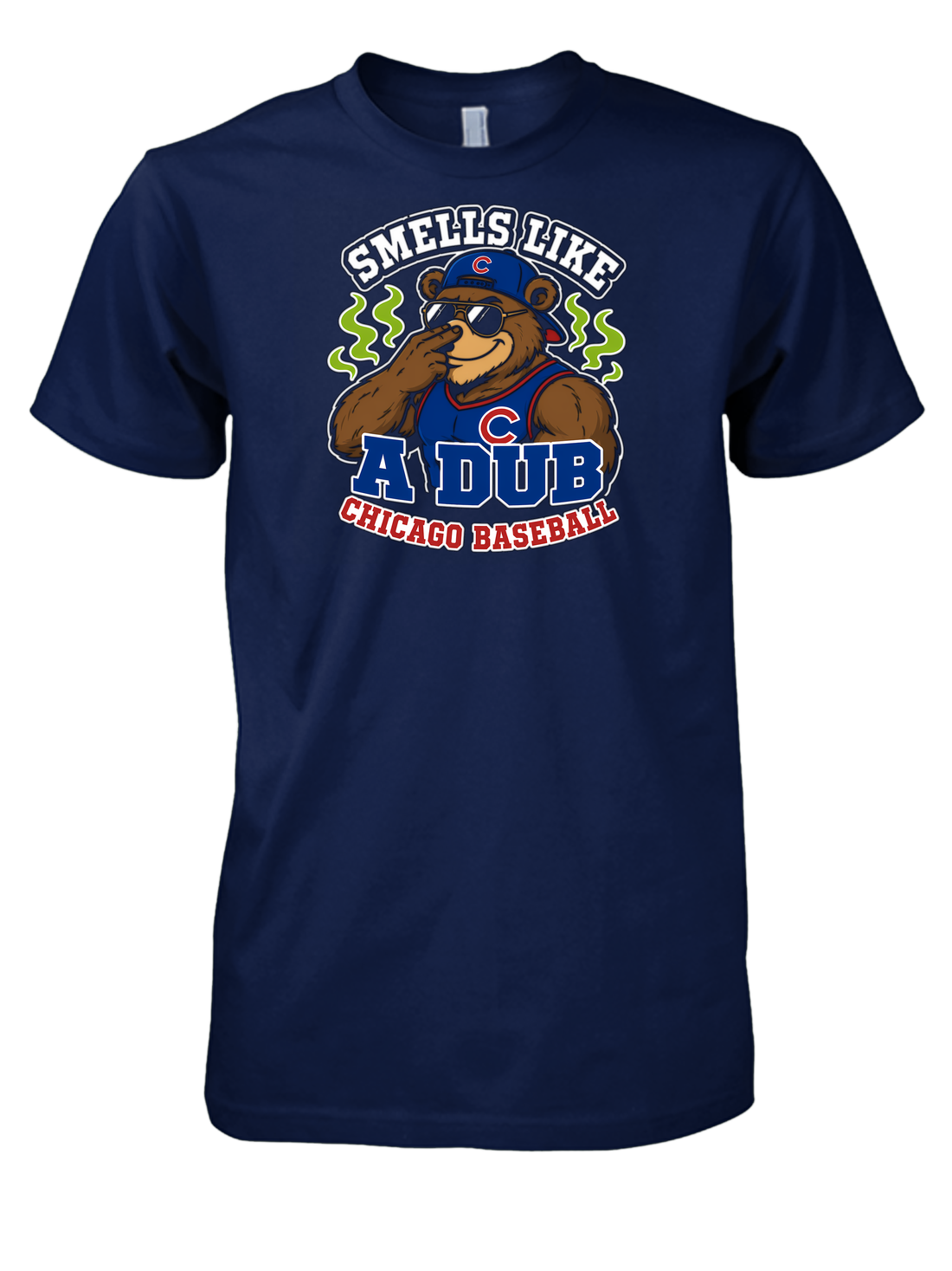 Chicago Cubs Fan T-Shirt - Wrigleyville Baseball Pride Tee - Cubs Fan Gear Chicago IL - North Side Baseball Fan Shirt