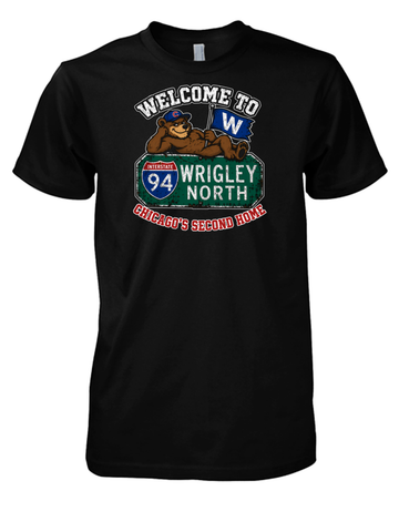 Chicago Cubs Fan T-Shirt - Wrigley Field Baseball Spirit Tee - Northside Pride Shirt - Cubs Supporter Gear
