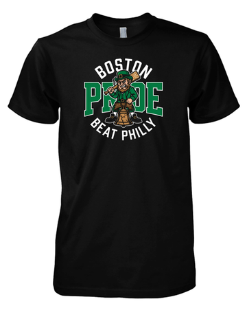 Boston Basketball Playoff Energy T-Shirt & Sweatshirt - Green & Black Fan Gear - NBA Postseason Spirit Apparel