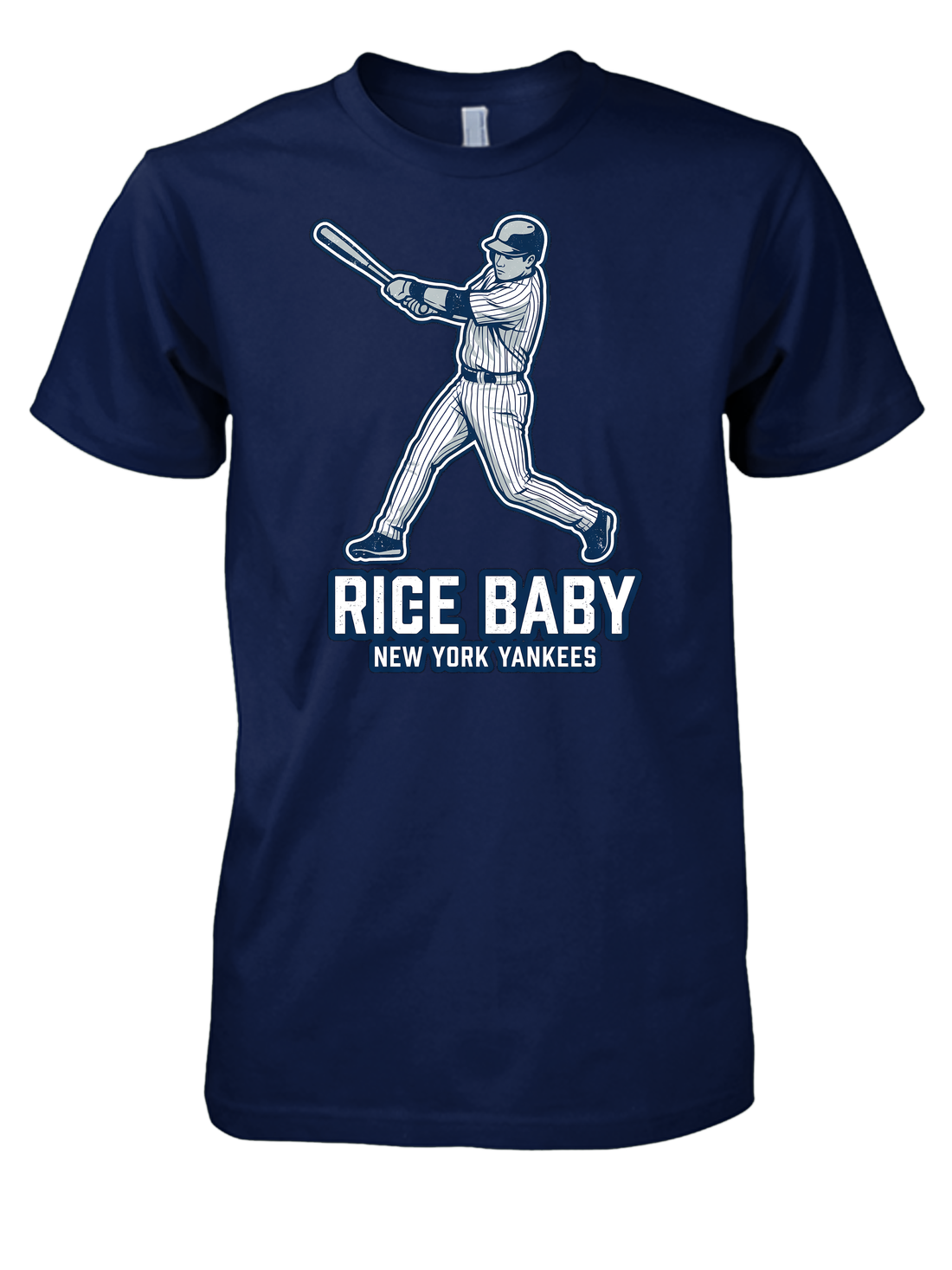 Rice Baby NYC Baseball T-Shirt - Bronx Fan Culture Tee - New York Baseball Pride Shirt