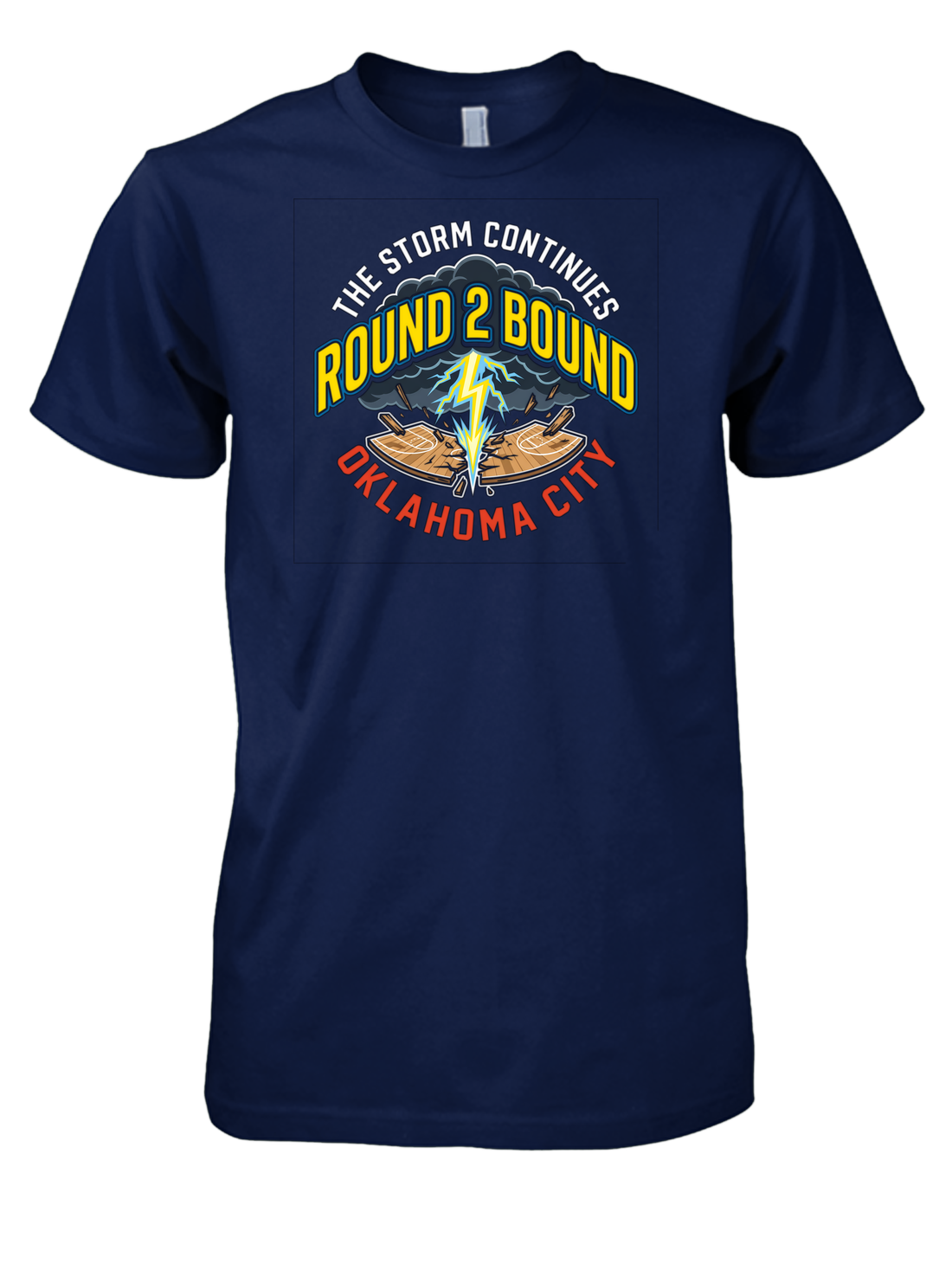 OKC Playoff Sweep Victory T-Shirt - Oklahoma City Basketball Fan Thunder Pride Tee - NBA Championship Dreams