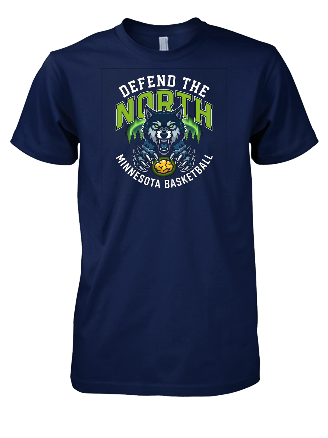 Minnesota Playoff Basketball Fan T-Shirt - Twin Cities Hoops Pride Tee - Timberwolves Support Shirt