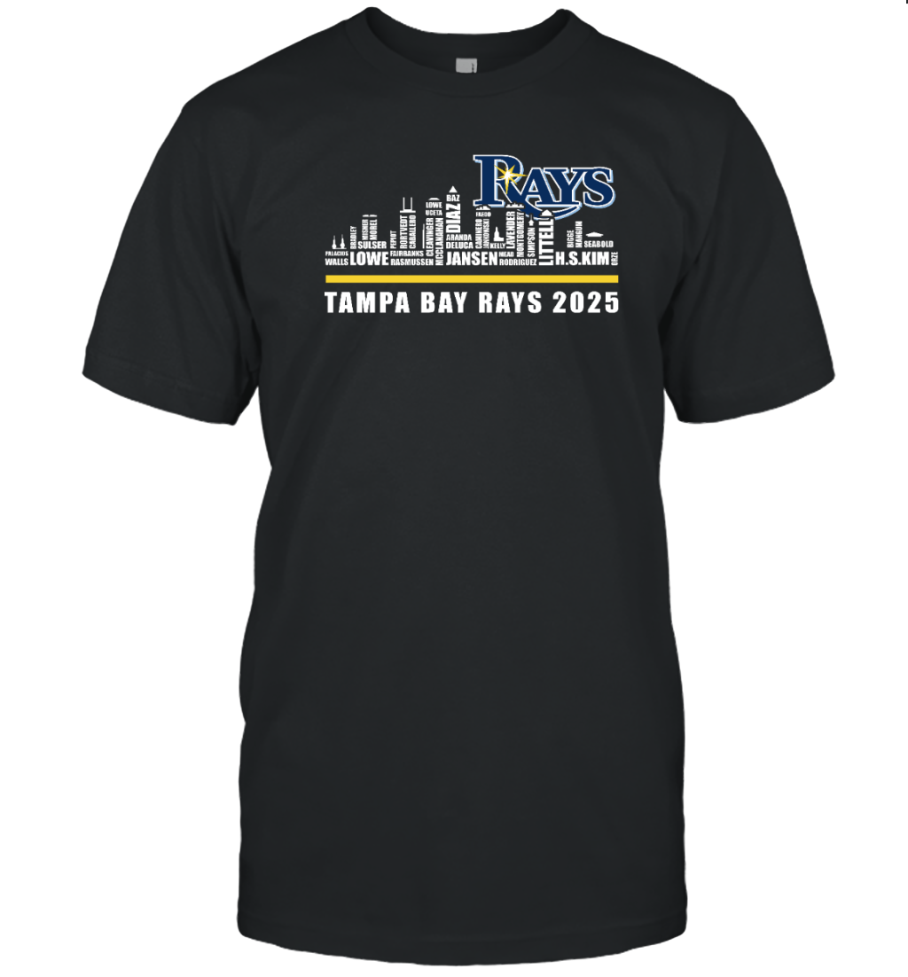 Tampa Bay Rays 2025 T-Shirt for Rays Fans