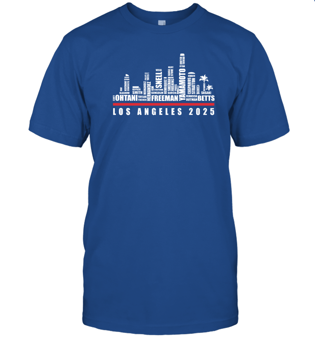 Los Angeles Dodgers 2025 T-Shirt for Fans