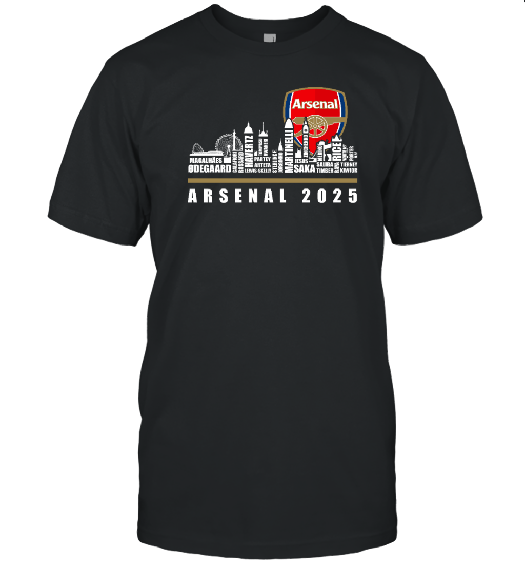 Arsenal 2025 T-Shirt for Fans Gunners Tee