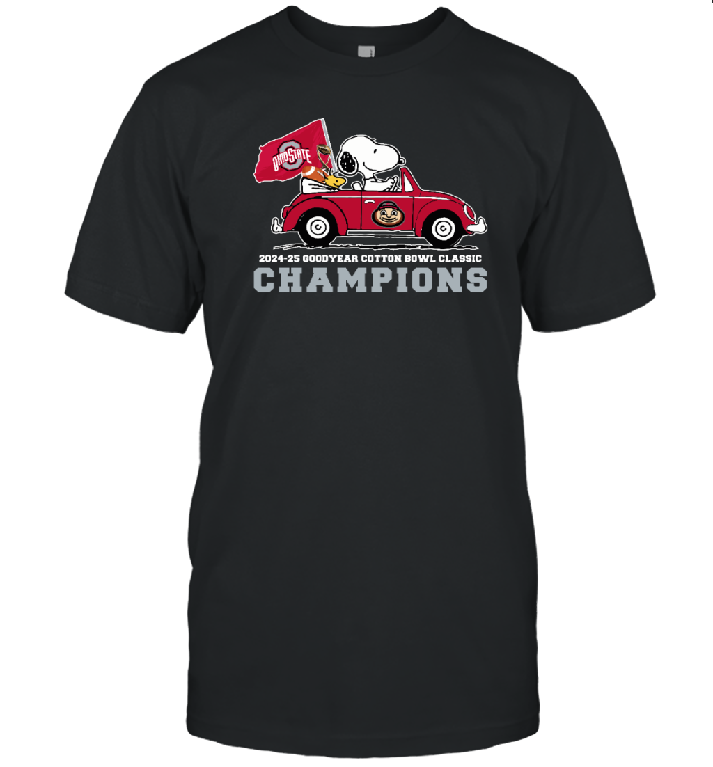 Ohio State Goodyear Cotton Bowl Classic Champions T-Shirt for Fans