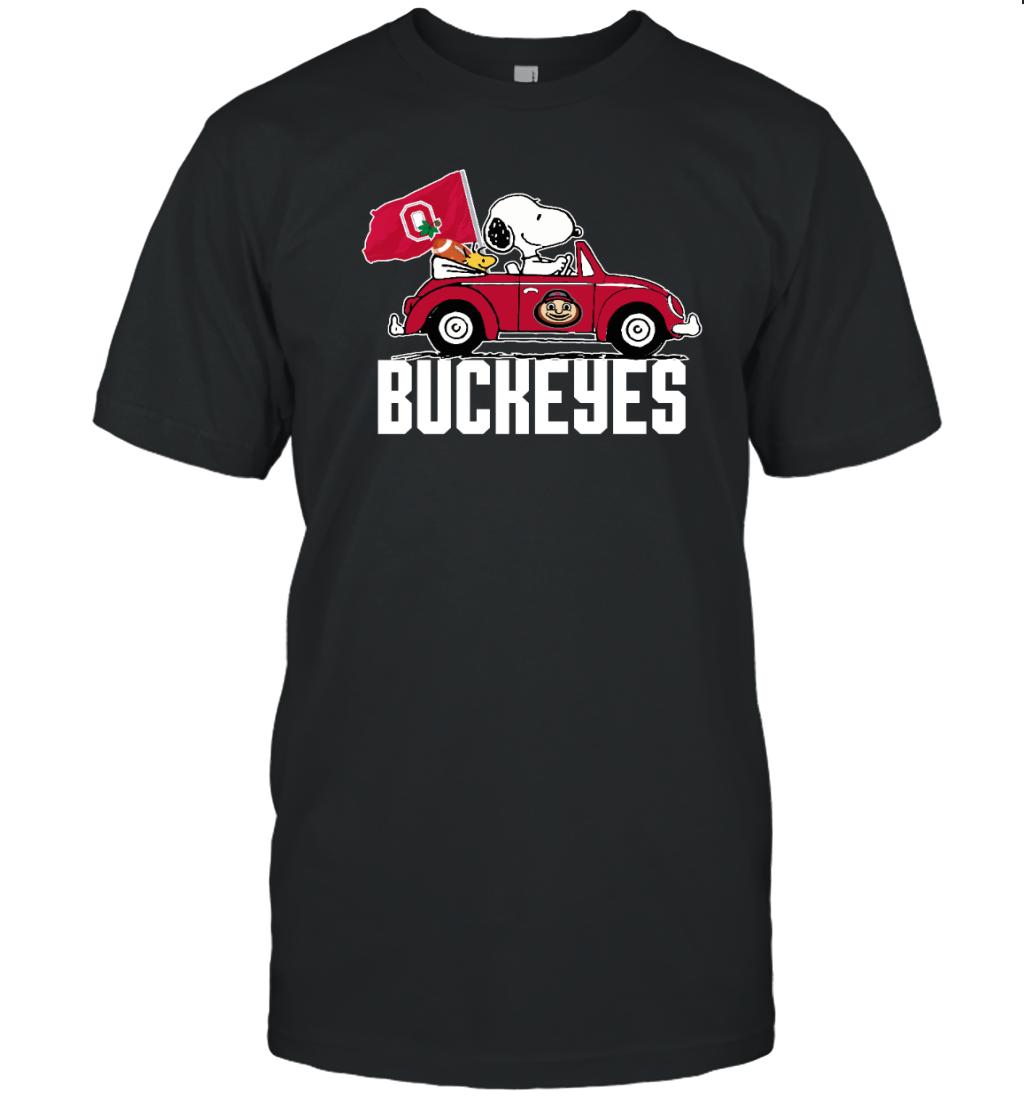 Ohio State Buckeyes Snoopy T-Shirt For Fans