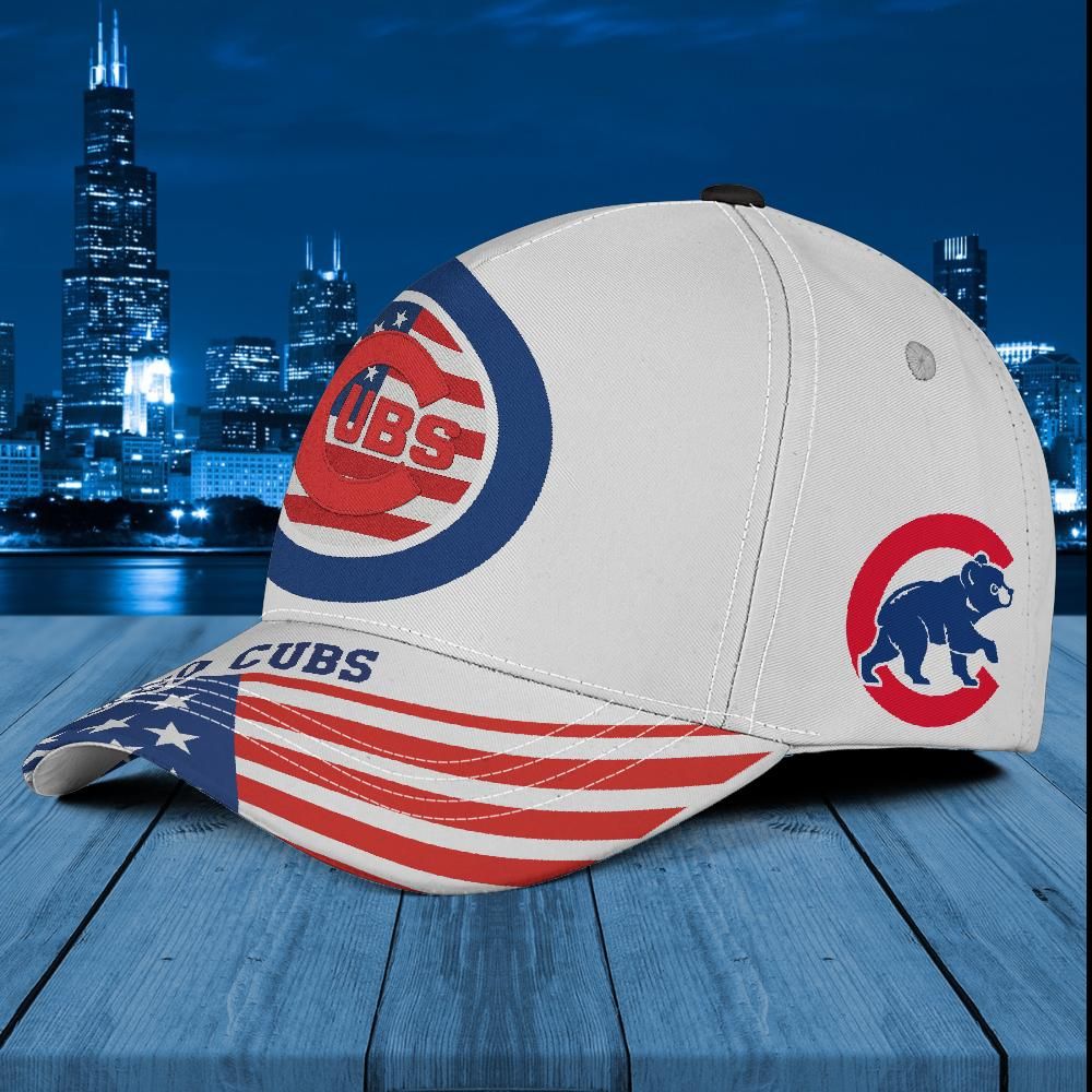 Chicago Cubs 4th of July Baseball Cap For Cubs Fans