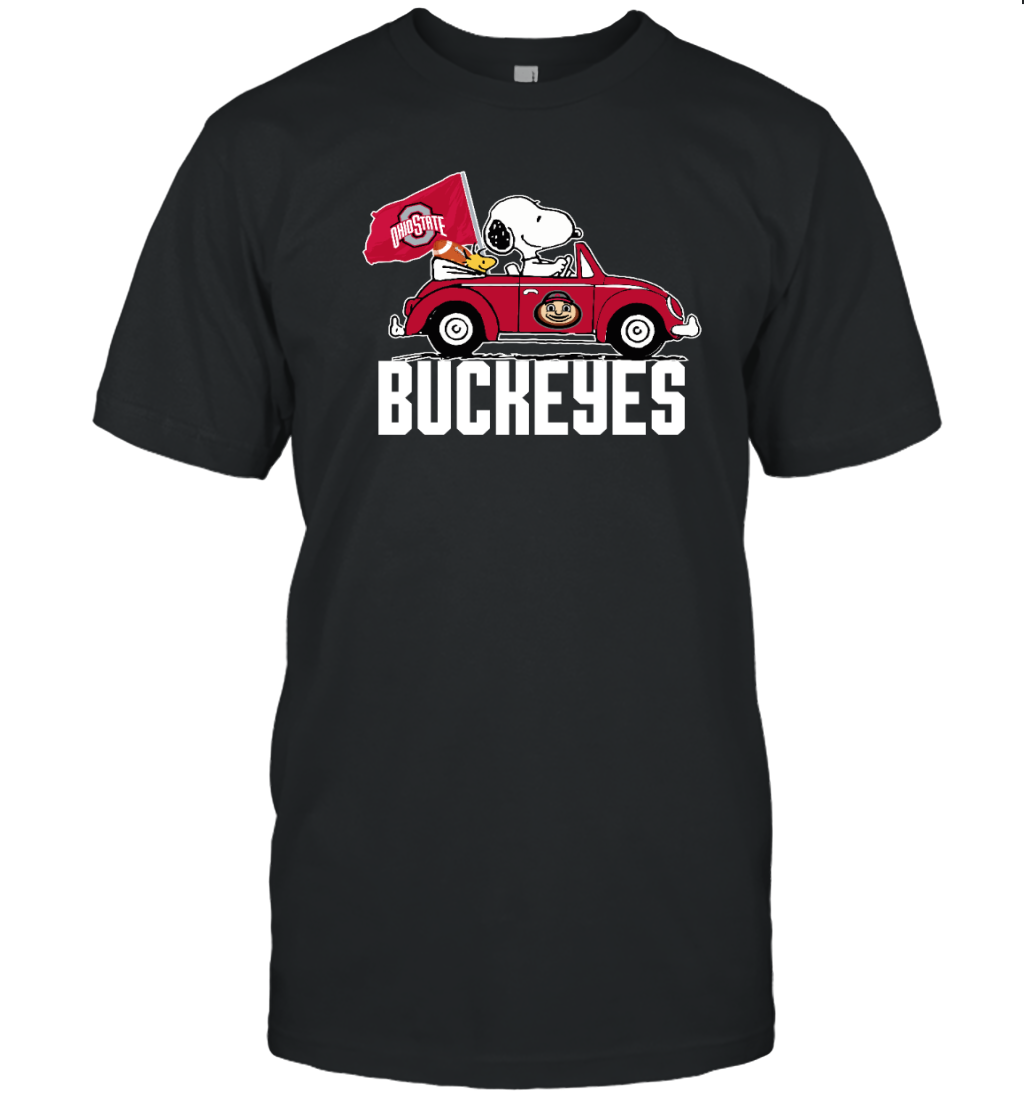 Ohio State Buckeyes Snoopy T-Shirt For Fans