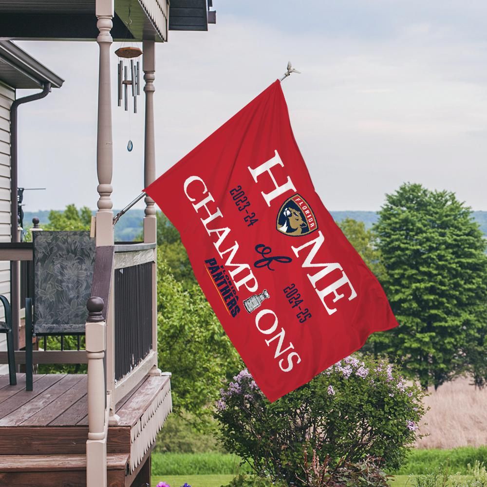 2024-25 Stanley Cup Champions Flag for Florida Panthers Fans