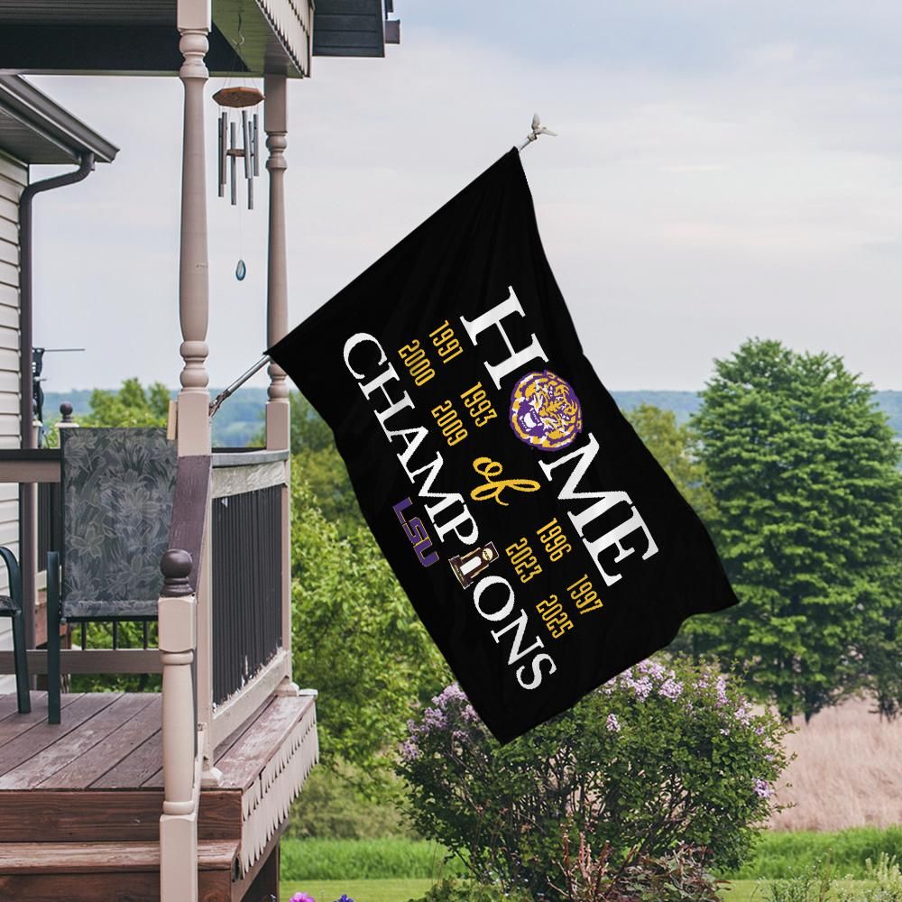 2025 NCAA Men's College World Series Champions Flag for LSU Fans