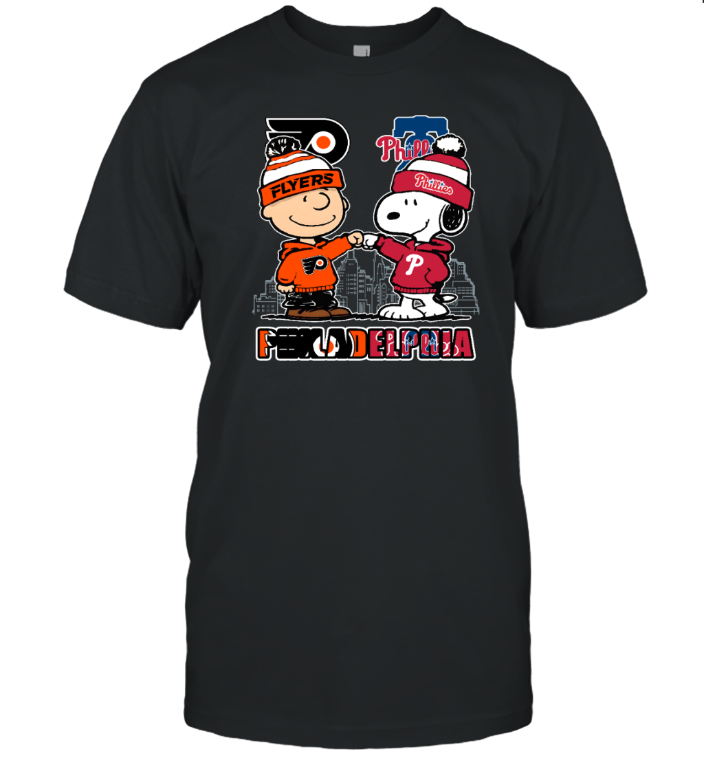 Philadelphia Flyers x Phillies Snoopy Shirt – Philly Sports Fan Tee